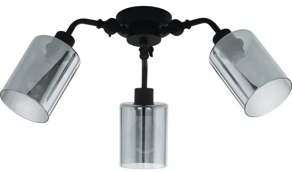 Eglo 43308 - Prisadený luster FORESTBURG 3xE27/40W/230V