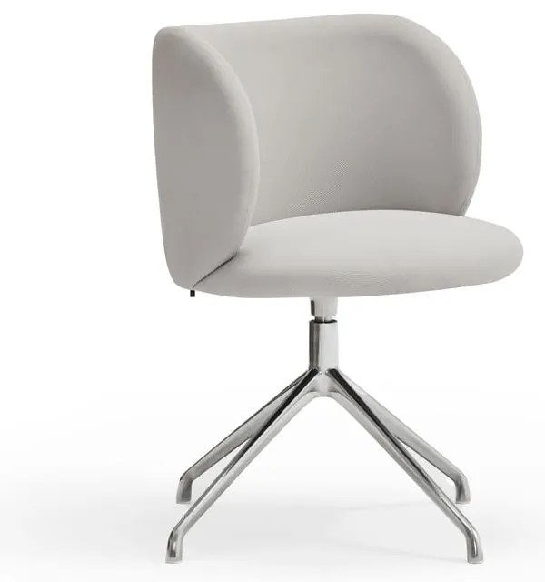 Svetlosivé čalúnené jedálenské kreslo Mogi – Teulat