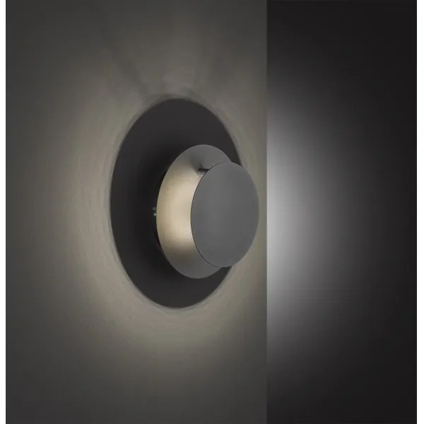 Wofi 4048-102R - LED Nástenné svietidlo BAYONNE LED/6,5W/230V antracit