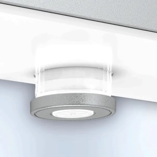 Steinel 052652-LED Solárne svietidlo so senzorom LED/1,5W 2x2000mAh IP44 strieborná