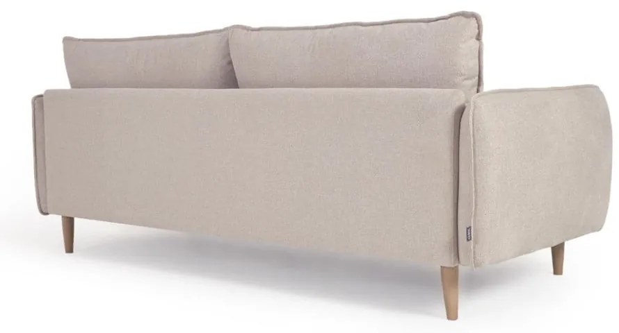 Béžová pohovka 210 cm Carlota - Kave Home