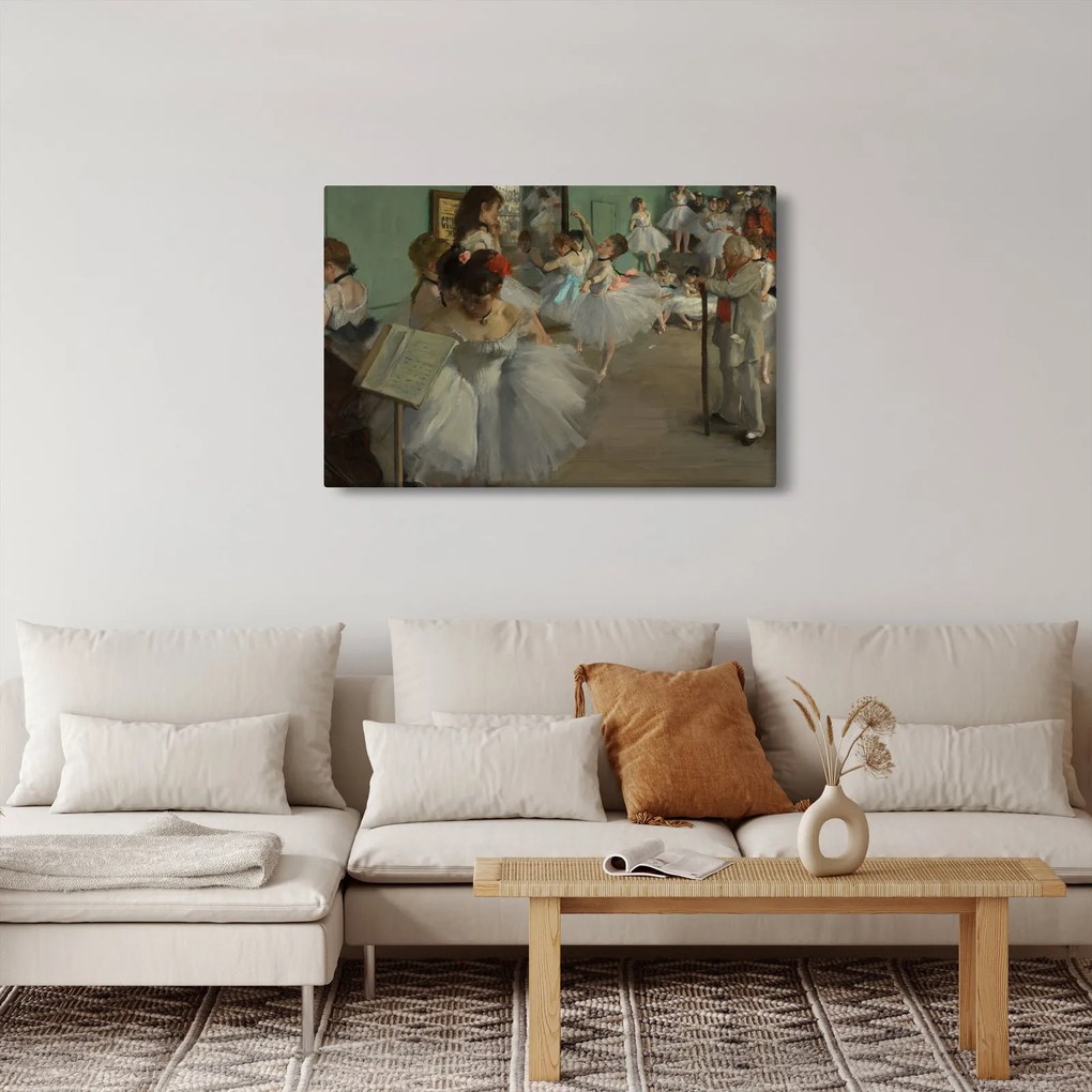 Obraz - Edgar Degas, The Dance Class, reprodukcia (90x60 cm)