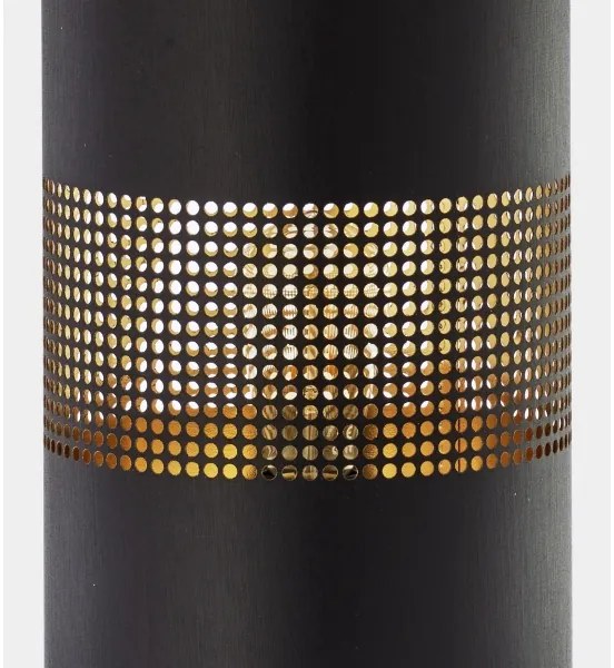 Stolná lampa BOGART 1xE27/15W/230V čierna/zlatá