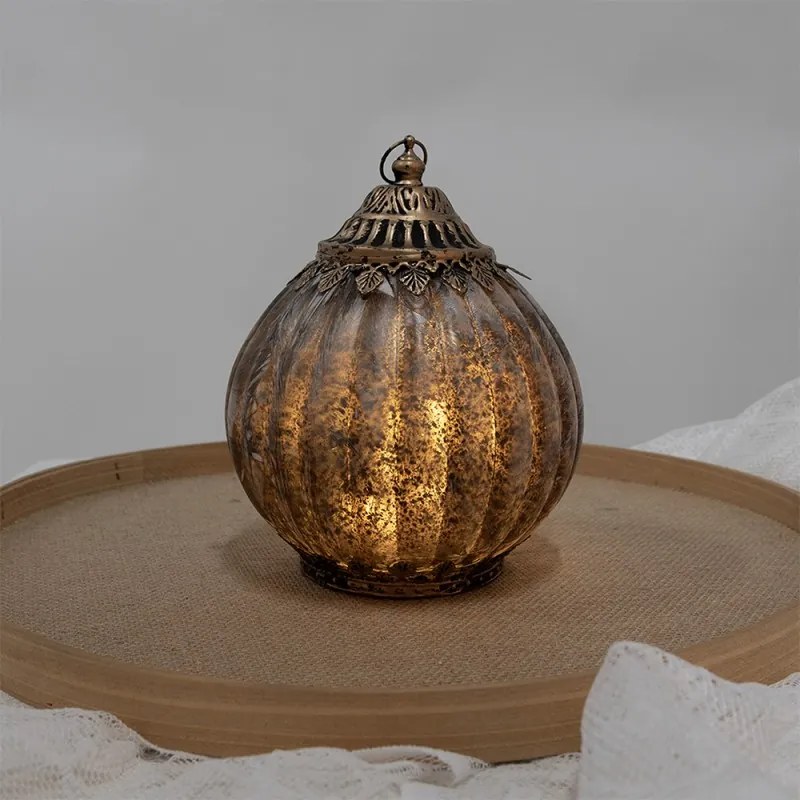 LED boho stolné svietidlo kov AMBER