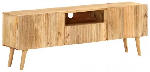vidaXL TV skrinka 140x30x49 cm masívne mangovníkové drevo-