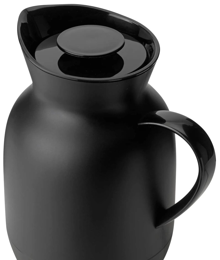 Stelton Rychlovarná kanvica Amphora Soft Black 1,2 l