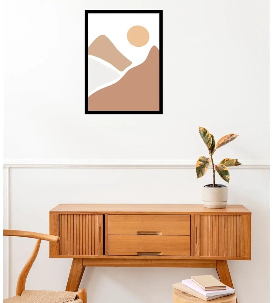 Plagát 29x41 cm Mountains – Veronika Boulová