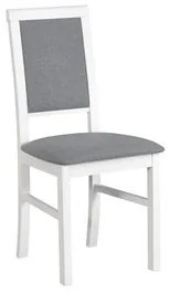 Jedálenská stolička NILO 3 Biela Tkanina 10