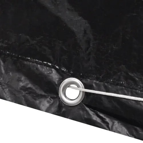 vidaXL Ochranné obaly na záhradný nábytok 2 ks 300x140cm polyratanová súprava pre 8 osôb 10 očiek-