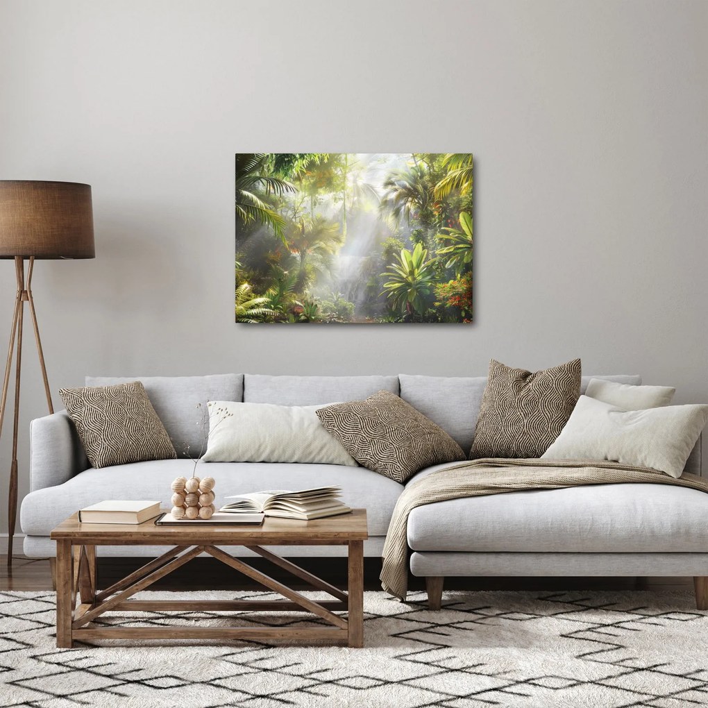 Obraz - Tropický dažďový prales (70x50 cm)
