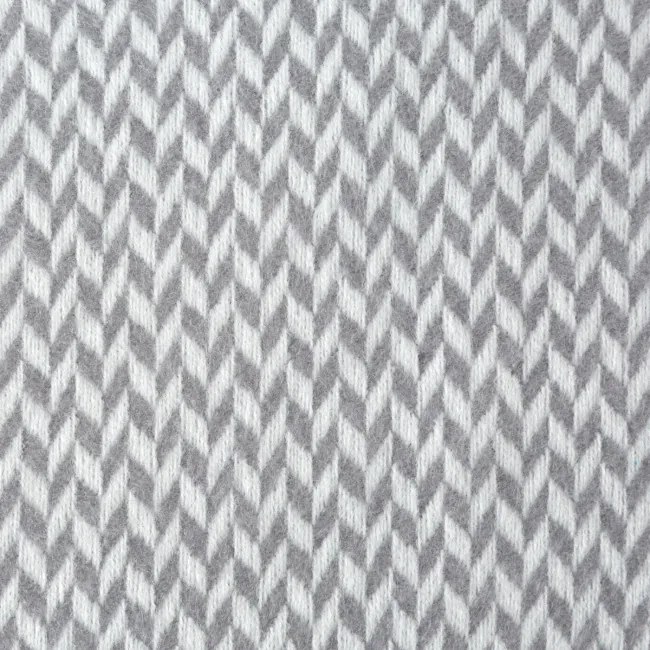 Deka AKRYL so strapcami, oceľová / biela