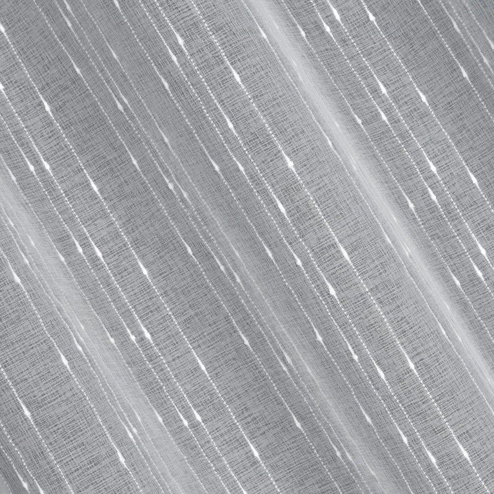ZÁCLONA NA KRÚŽKOCH BECKY 140X250 CM BIELA