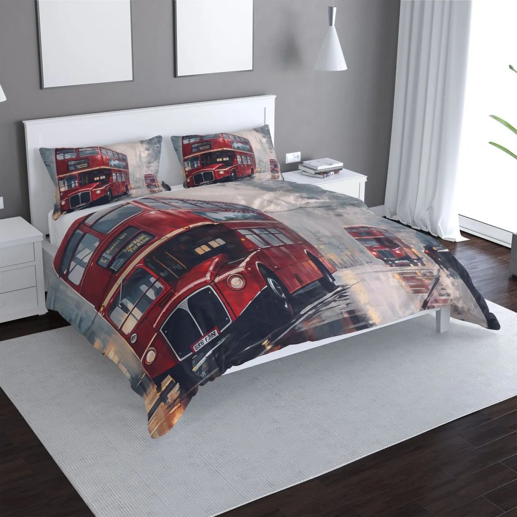 Sablio Obliečky Londýn Double-decker 2 - 140x220 / 90x70
