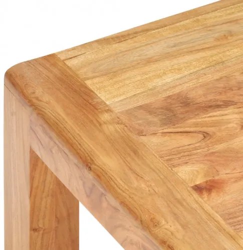 vidaXL Konferenčný stolík 110x60x35 cm akáciový masív so sheeshamovým náterom-