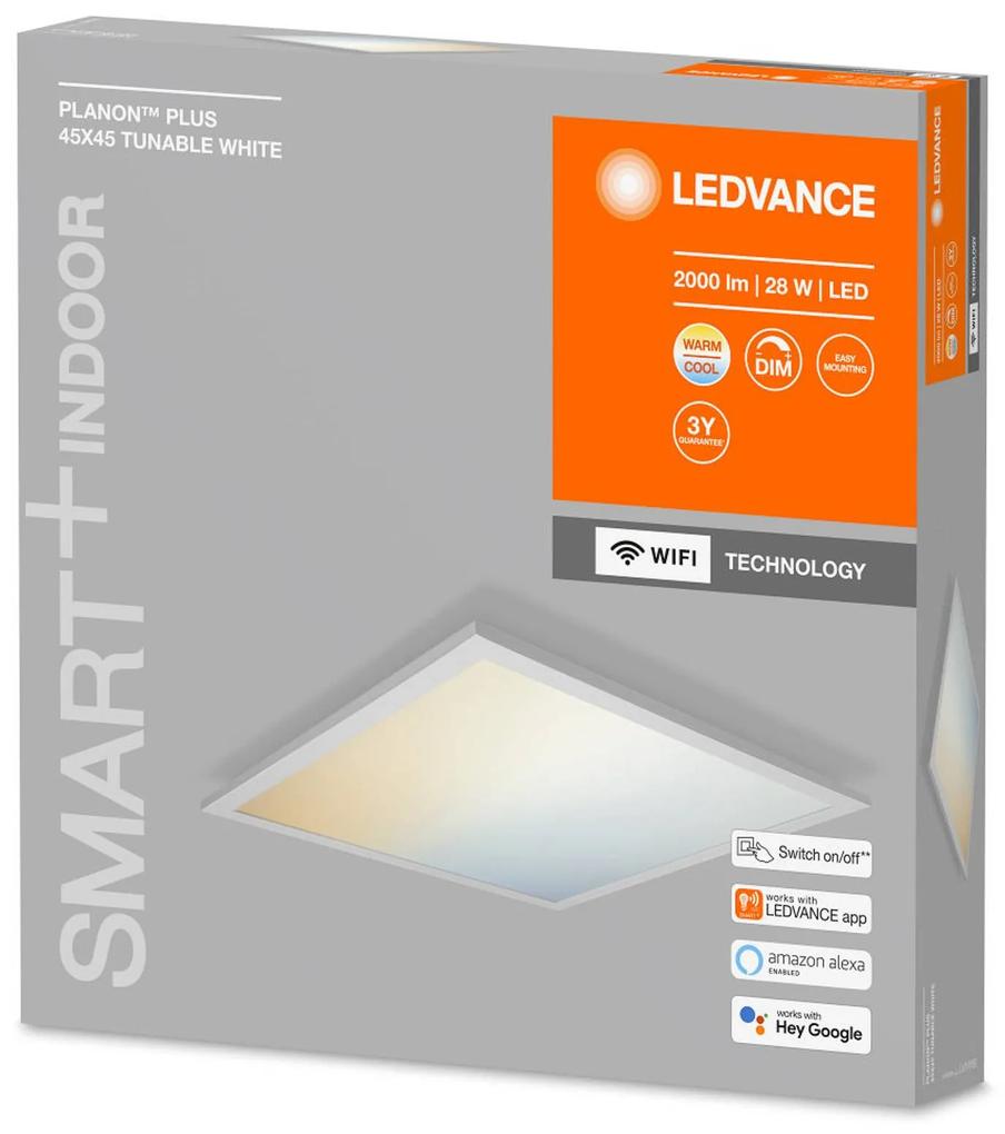 LEDVANCE SMART+ WiFi Planon Plus, CCT, 45 x 45 cm