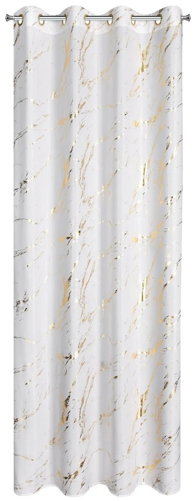 ZÁVES NA KRÚŽKOCH LANI 140X250 CM VZOROVANÁ