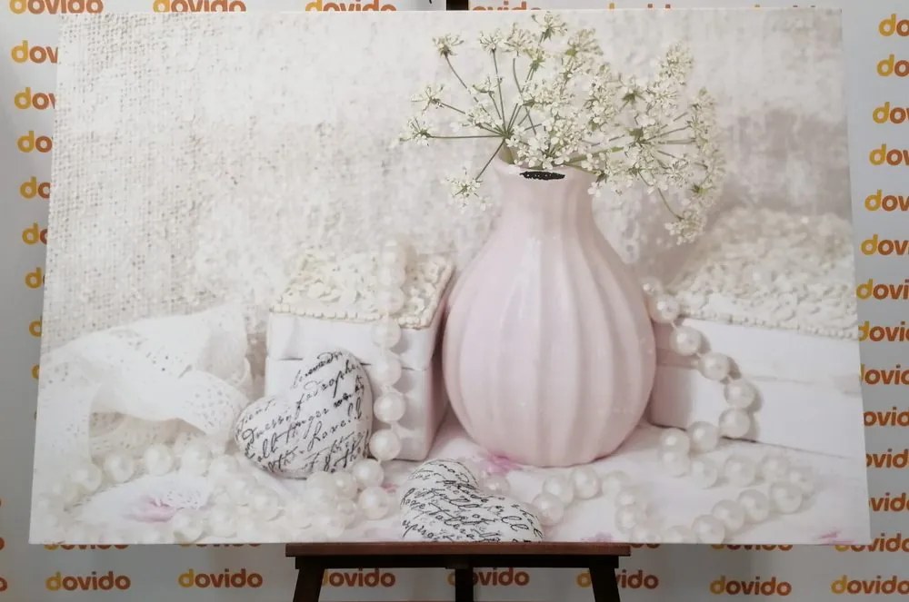 Obraz luxusné Shabby Chic zátišie