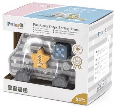 Triediaci ťaháčik 2v1 Viga 44041 PolarB autíčko