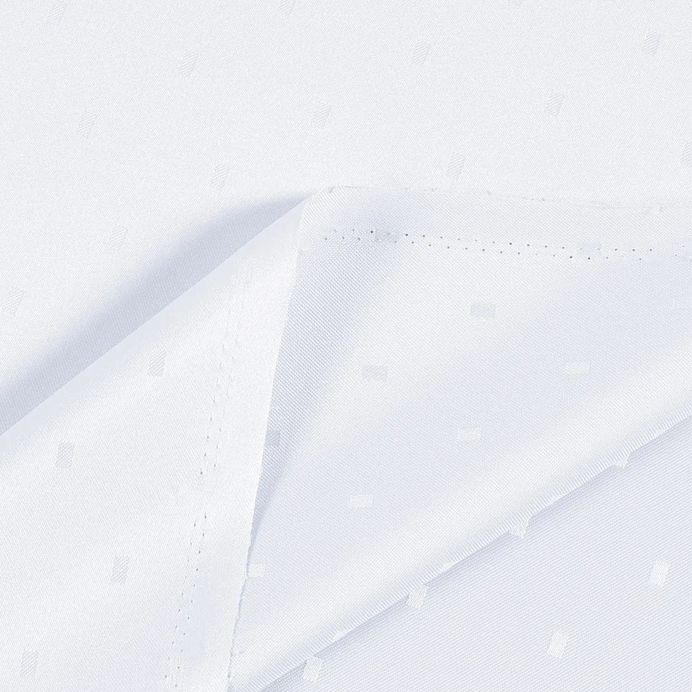 Biante Dekoračný záves TF-084 Obdĺžničky na bielom 150x150 cm