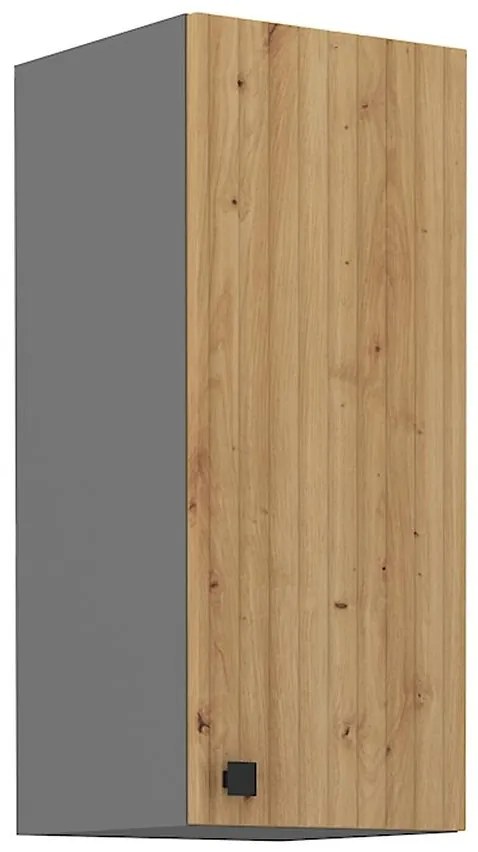 Kuchynská skrinka AVA dub artisan/antracitová 30g-72 1f