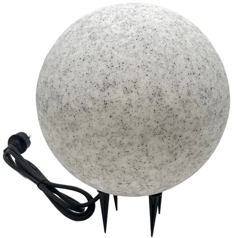 Vonkajšie dekoratívne svietidlo LUMISTONE 1xE27/15W/230V IP65, priemer 28 cm