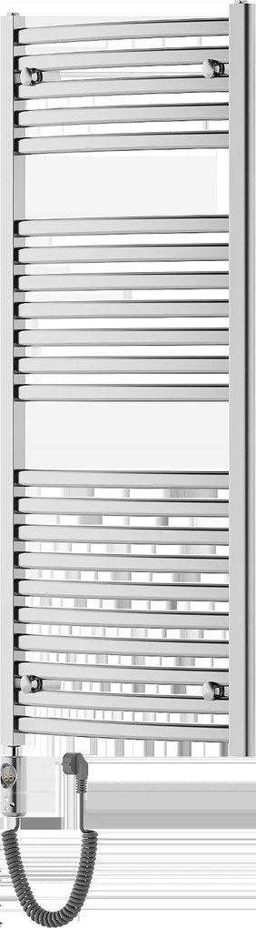 Mexen Helios, elektrické vykurovacie teleso 1200x500 mm + vykurovacia tyč 600 W, chrómová, W103-1200-500-2600-01