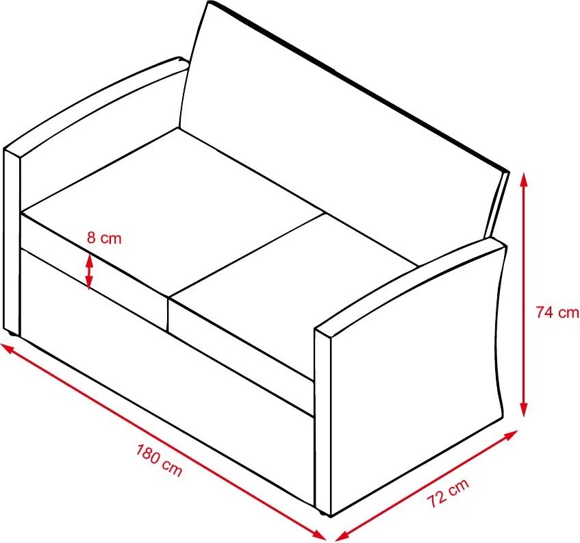Veľká rodinná záhradná súprava Avenberg LUGANO