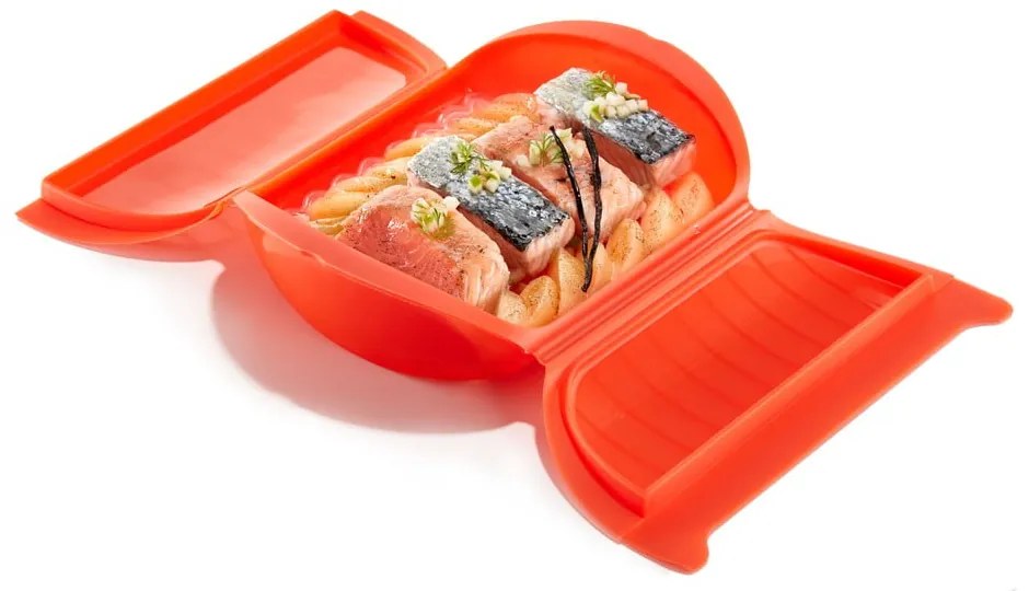 Silikónová nádoba na varenie v pare – Lékué