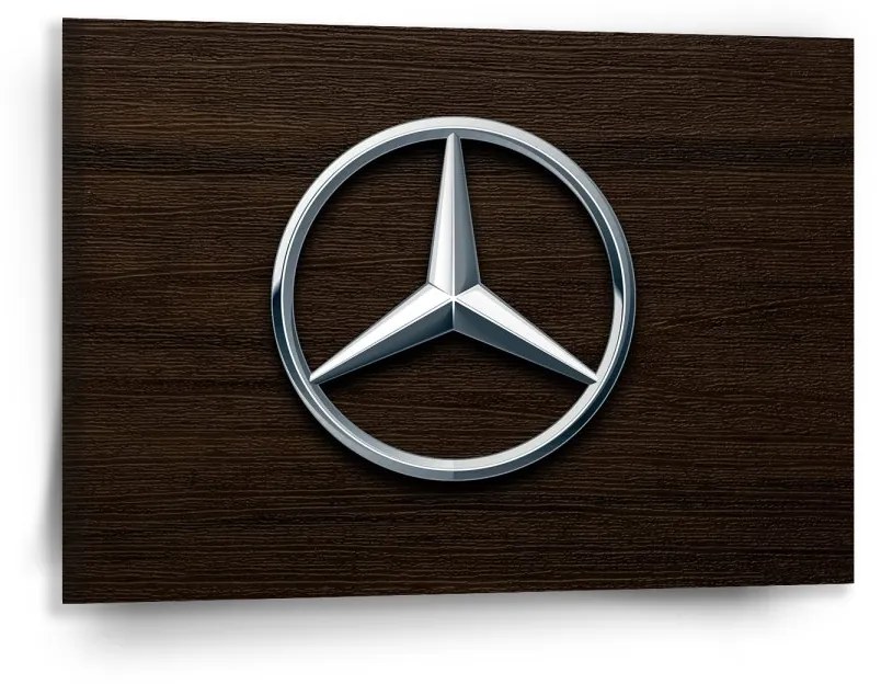 Sablio Obraz Logo 5 Drevo - 90x60 cm