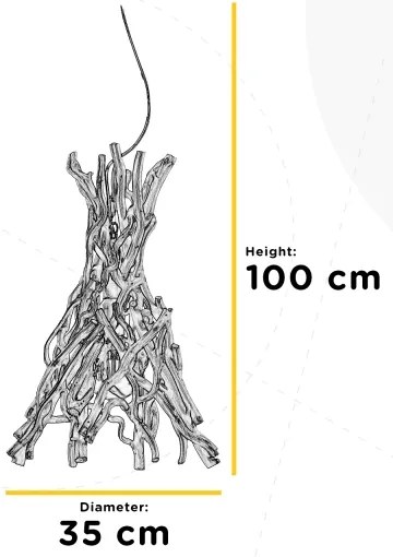 ONLI - Závesný luster AGAR na lanku 1xE27/22W/230V
