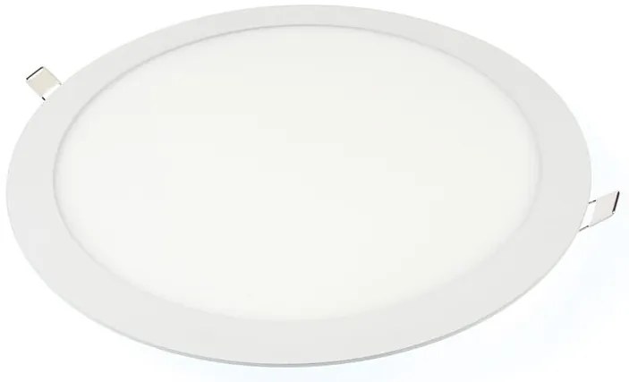 BERGE LED panel kruhový - 300x300x17mm vstavaný - 24W - 230V - 1900Lm - neutrálny