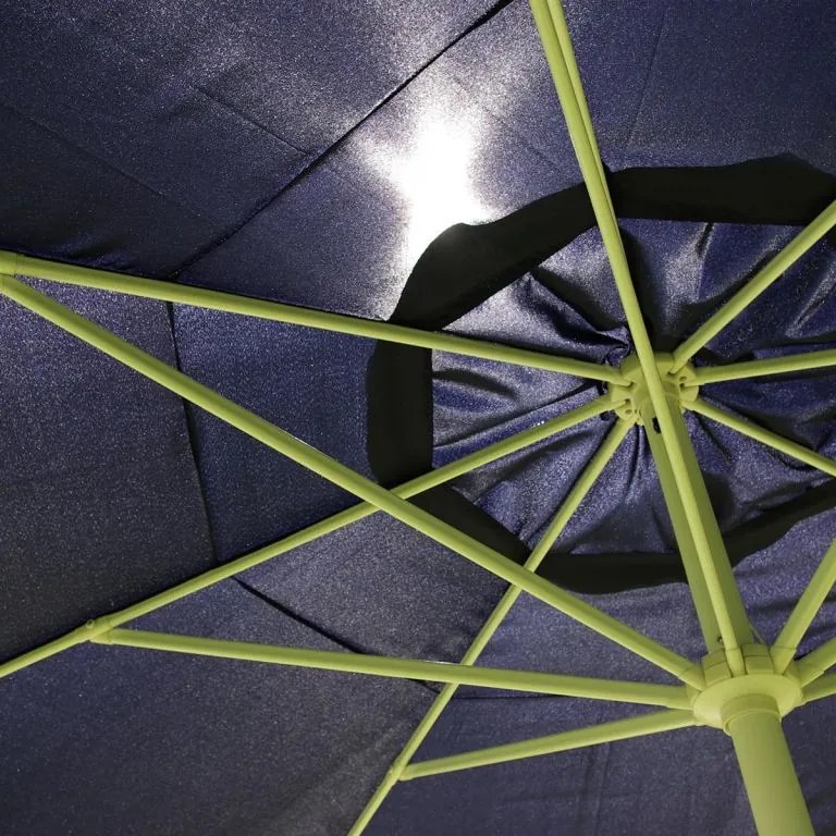 Slnečník s kľučkou Garth - modrý, 4 m