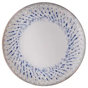 Jedálna súprava 24 ks – modrá/béžová, porcelánová