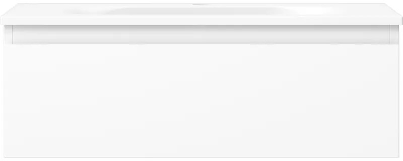 Mexen Orio, kúpeľňová skrinka 70 cm s umývadlom Vela, 1 zásuvka, biela matná, 91A10-07023-1-BF01-W23M01