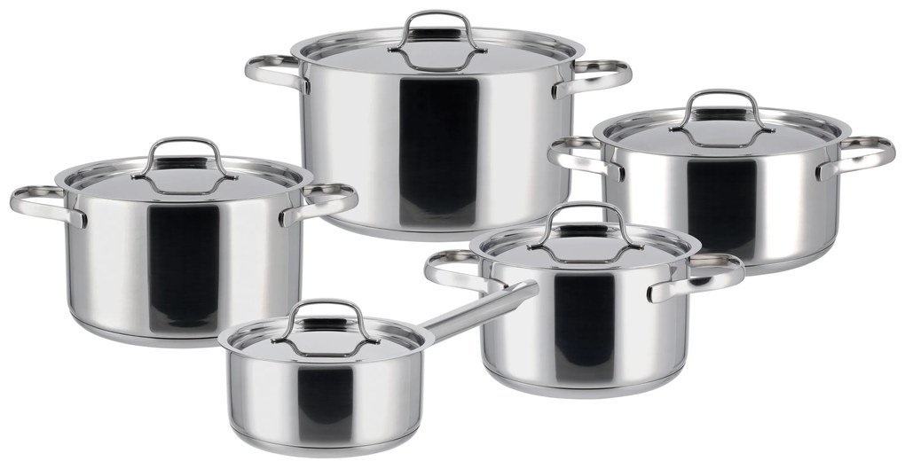 Silvercrest® Súprava hrncov Premium (pokrievky z nehrdzavejúcej ocele) (100395241)