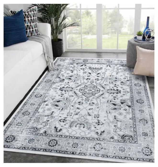 Kusový koberec Lia sivý 133x190cm