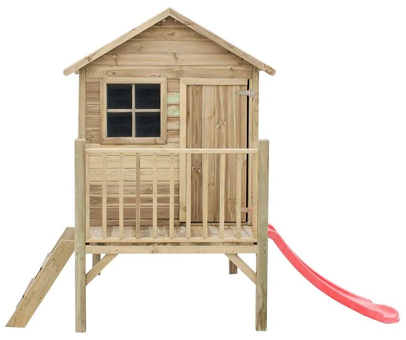 Detský domček Tomek so šmykľavkou 174x123x212 cm