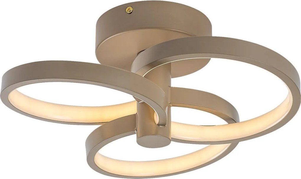 Rabalux 71400-LED stmievateľné stropné svietidlo ISIDORA 32W/230V 3000-6500K priemer 31 cm béžové + diaľkové ovládanie