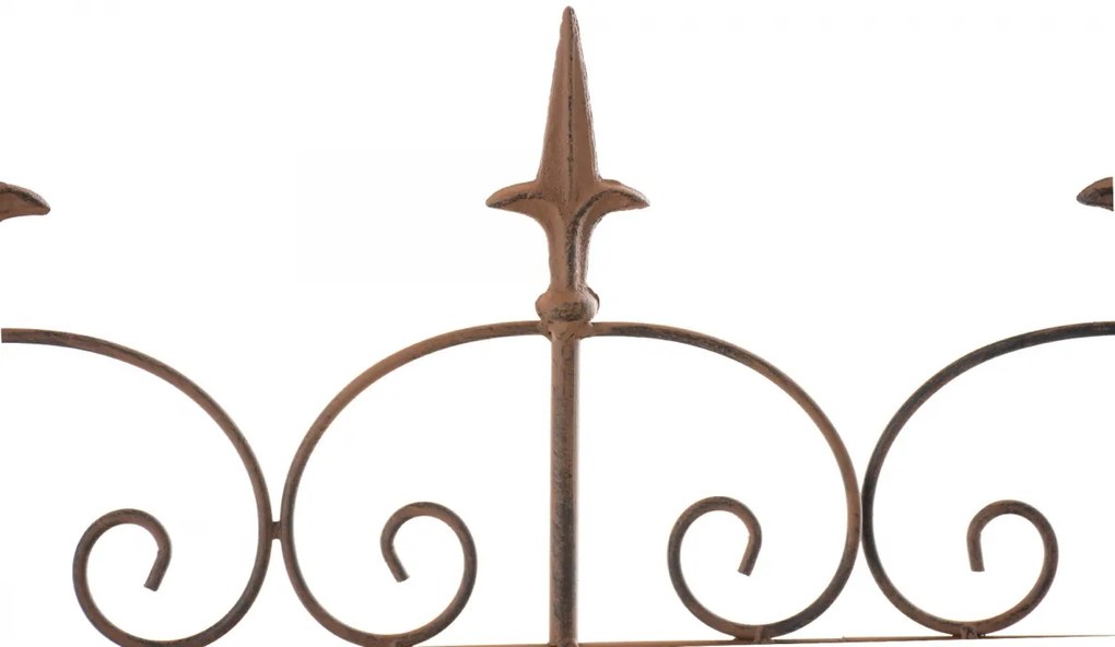 Mriežka na popínavé rastliny Mangold - 115 x 125 cm - Hnedá antik