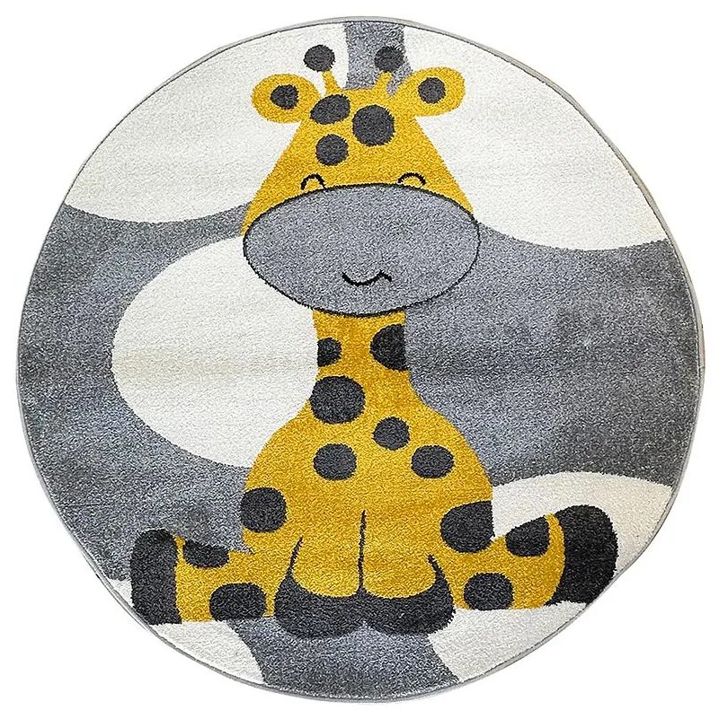 Koberec Frisee Soft Kids 1,2/1,2 FR3 F0715 šedá