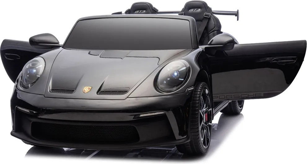 LEAN CARS Elektrické autíčko Porsche GT3 DK-P911 čierne lakované