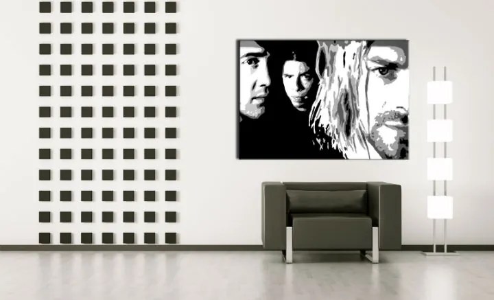 Ručne maľovaný POP Art obraz Nirvana | rôzne rozmery