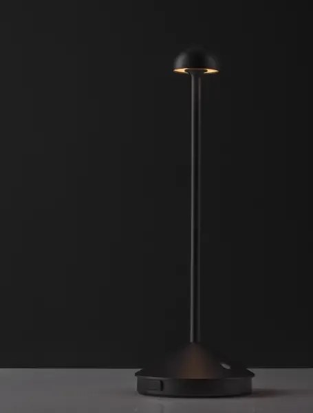 Vonkajšia stolová lampa Lumo čierna