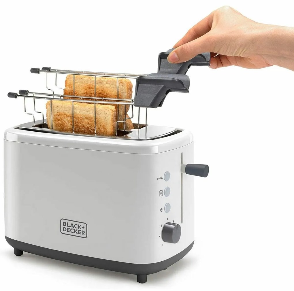 Black+Decker BXTOA820E Hriankovač, biela