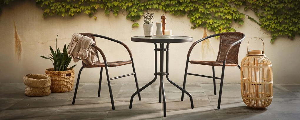 XXXLutz BALKÓNOVÁ ZOSTAVA 3-dielne, Gardenson - Online Only záhrada - 001713001101