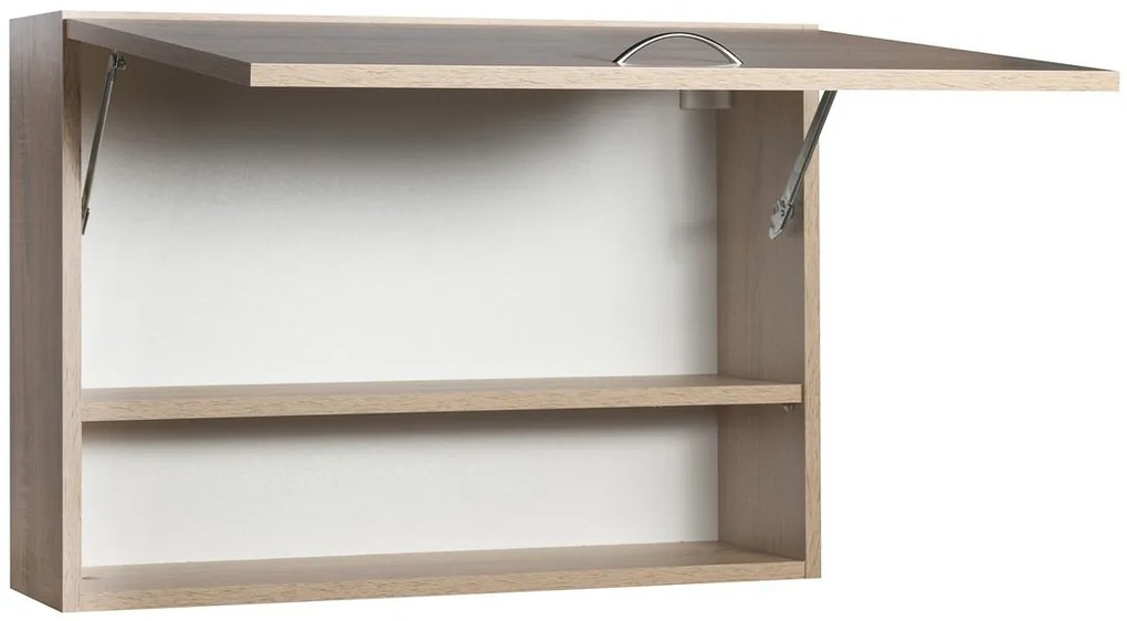 Aqualine Aqualine, KERAMIA FRESH skrinka horná výklopná 70x50x20cm, dub platin, 52364