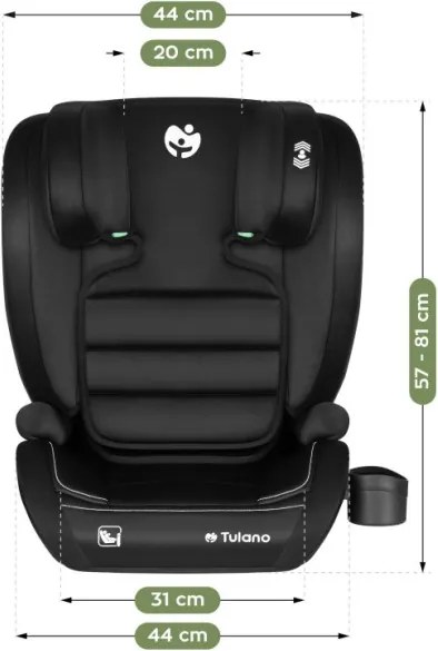 Autosedačka Joy 25 čierna