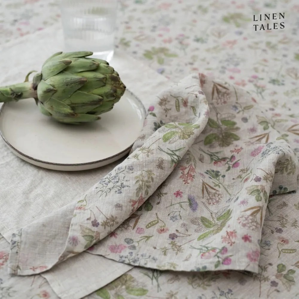 Ľanové obrúsky v súprave 2 ks Botany 2 – Linen Tales