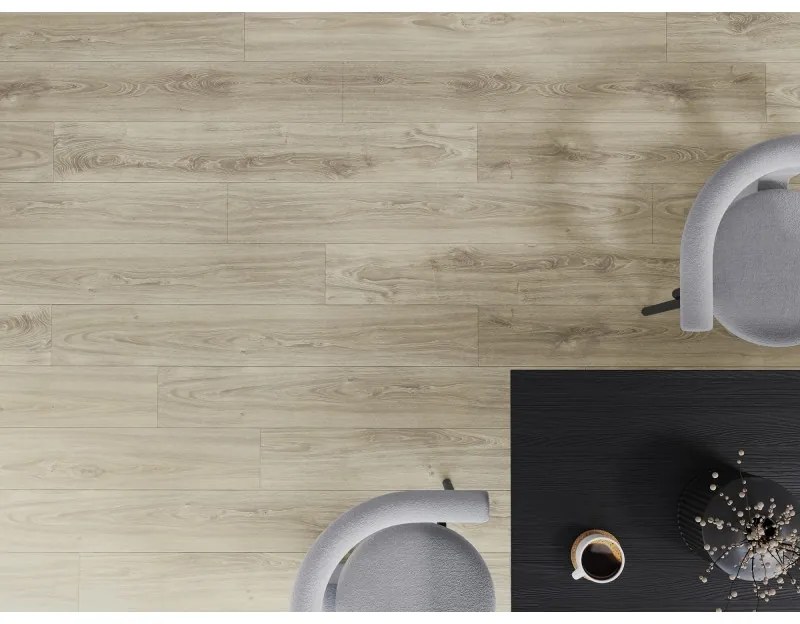 Mexen Madison, vinylová podlaha 1240x182 mm SPC 6,5 mm, IXPE 1,5 mm, 4-stranná V-drážka, dub, F1045-1240-182-505-4V1-01
