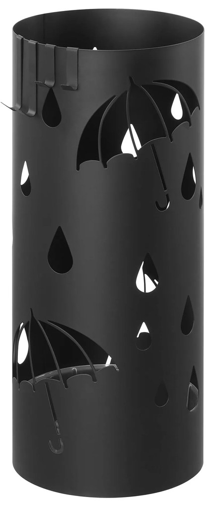 Stojan na dáždniky TORBA kovový, čierny